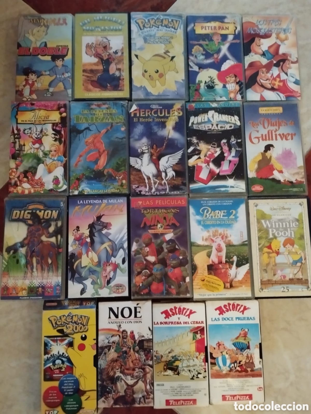 Cine: Cintas vhs disney, dibujos, originales y en perfecto estado