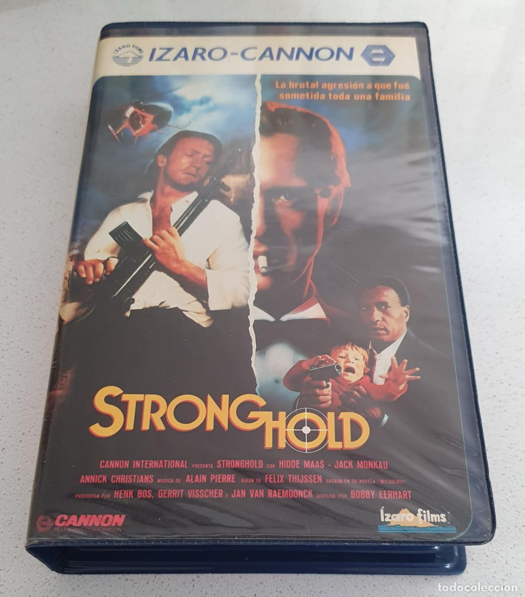 Cine: Pel&iacute;cula Vhs Stronghold. Editada por Izaro Cannon en 1987. Videoclub alquiler.