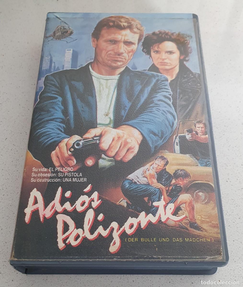 Cine: Pel&iacute;cula Vhs Adios Polizonte. Jurgen Prochnow. Cbs Fox Video 1987. Videoclub alquiler.
