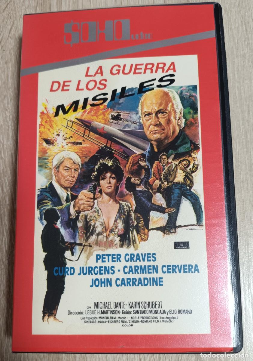 Cine: VHS - LA GUERRA DE LOS MISILES - Peter Graves, Carmen Cervera, John Carradine