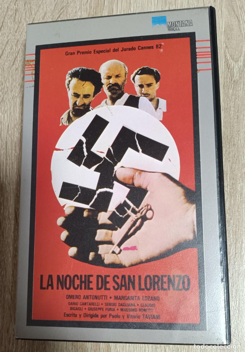 Cine: VHS - LA NOCHE DE SAN LORENZO - Omero Antonutti, Margarita Lozano, Paolo Taviani - WWII