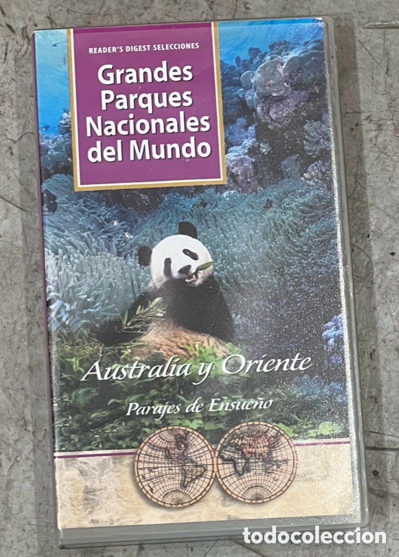 Cine: Pelicula. &ldquo;Australia y Oriente&rdquo;. Grandes Parques Nacionales del Mundo. 2000. Reader&rsquo;s Digest.