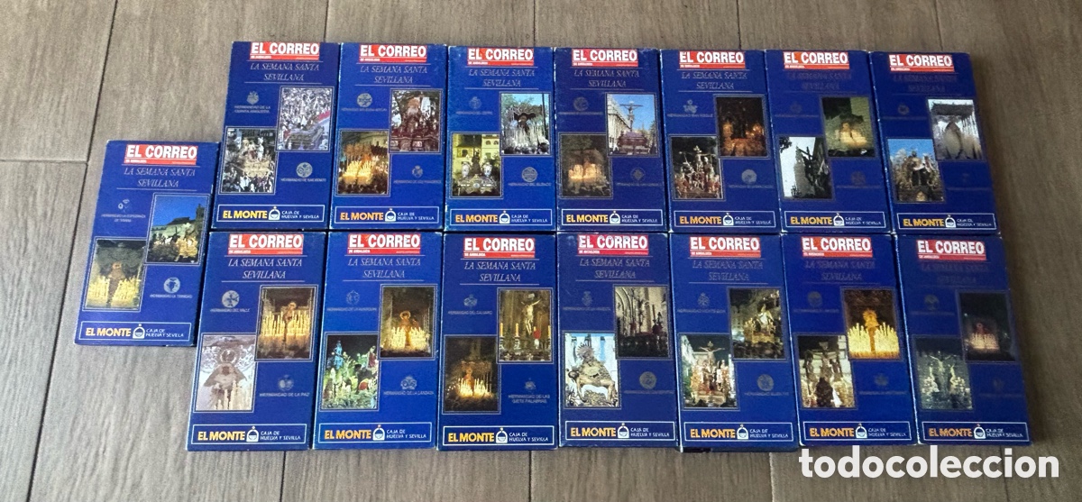 Cine: Colecci&oacute;n VHS La Semana Santa Sevillana - El Correo de Andaluc&iacute;a (15 Cintas)