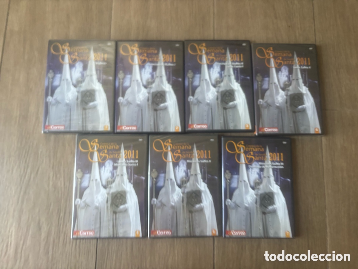 Cine: Colecci&oacute;n 7 DVDs Semana Santa Sevilla 2011 - El Correo (4 DVDs PRECINTADOS)