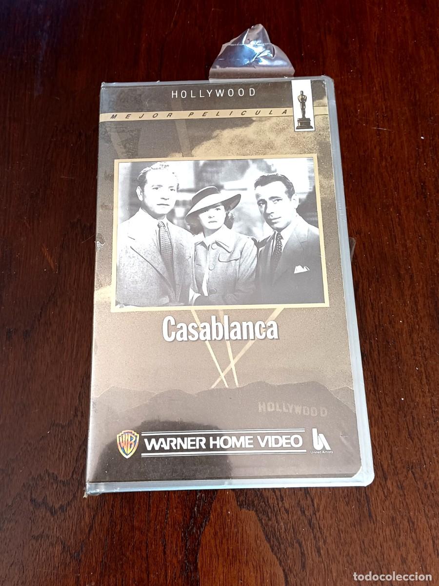 Cine: VHS Precintado - CASABLANCA - Warner Home Video - Col. Hollywood