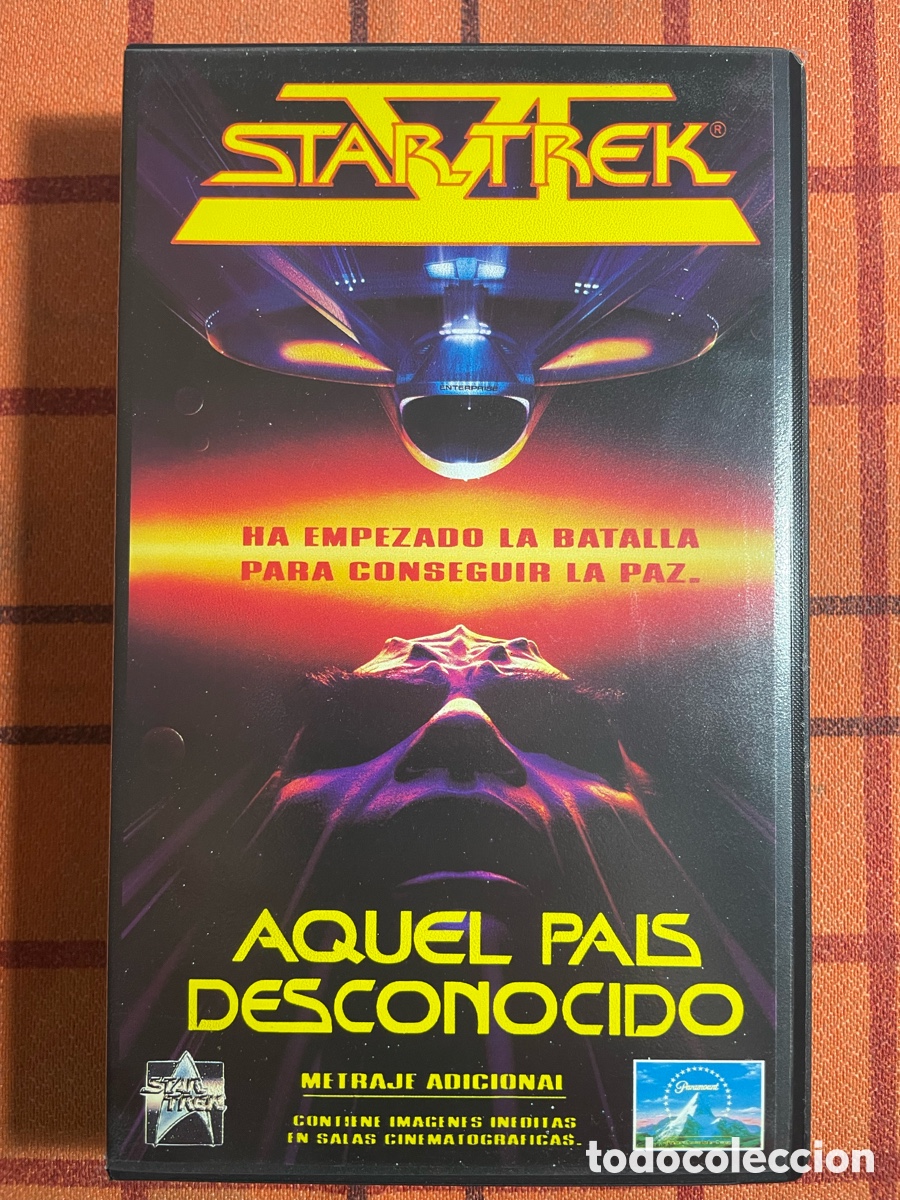 Cine: Star Trek VI: Aquel pa&iacute;s desconocido - VHS Original Espa&ntilde;ol (Edici&oacute;n con metraje adicional)