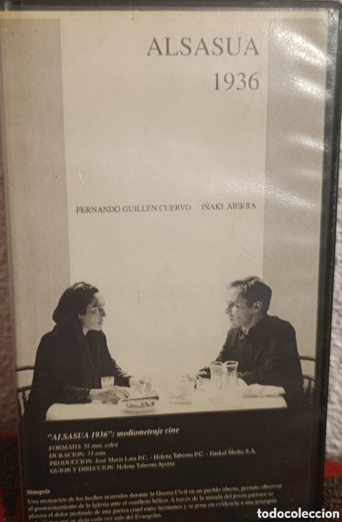 Cine: VHS &rdquo;Alsasua 1936&rdquo; + &rdquo;Recuerdos del 36&rdquo; - Helena Taberna (Cine Hist&oacute;rico