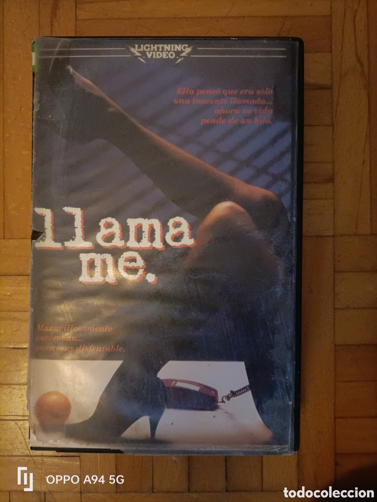 Cine: VHS Llama me. (Call Me) | Patricia Arquette | Thriller Er&oacute;tico 80s | Edici&oacute;n Culto | Lightning Video