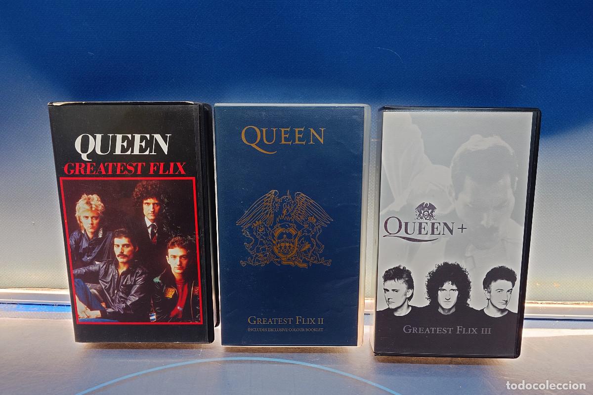 Cine: Queen lote 3 VHS greatest flix I, II y III