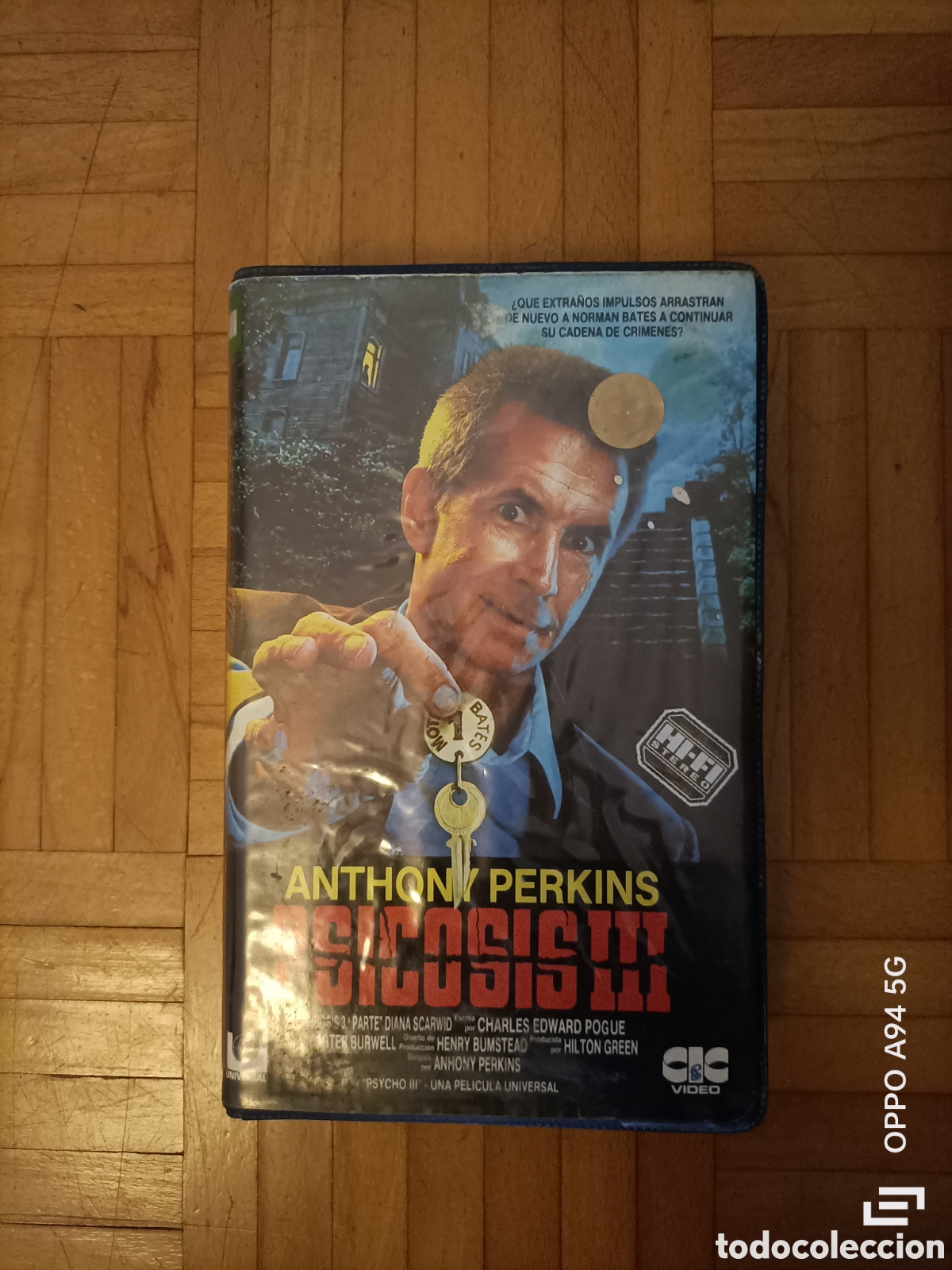 Cine: VHS Psicosis III | Anthony Perkins (Director y Protagonista) | Terror Slasher 1986 | CIC Video