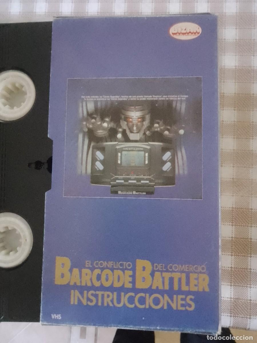 Cine: Barcode battler el conflicto del comercio vhs rrareza muy escasa vhs