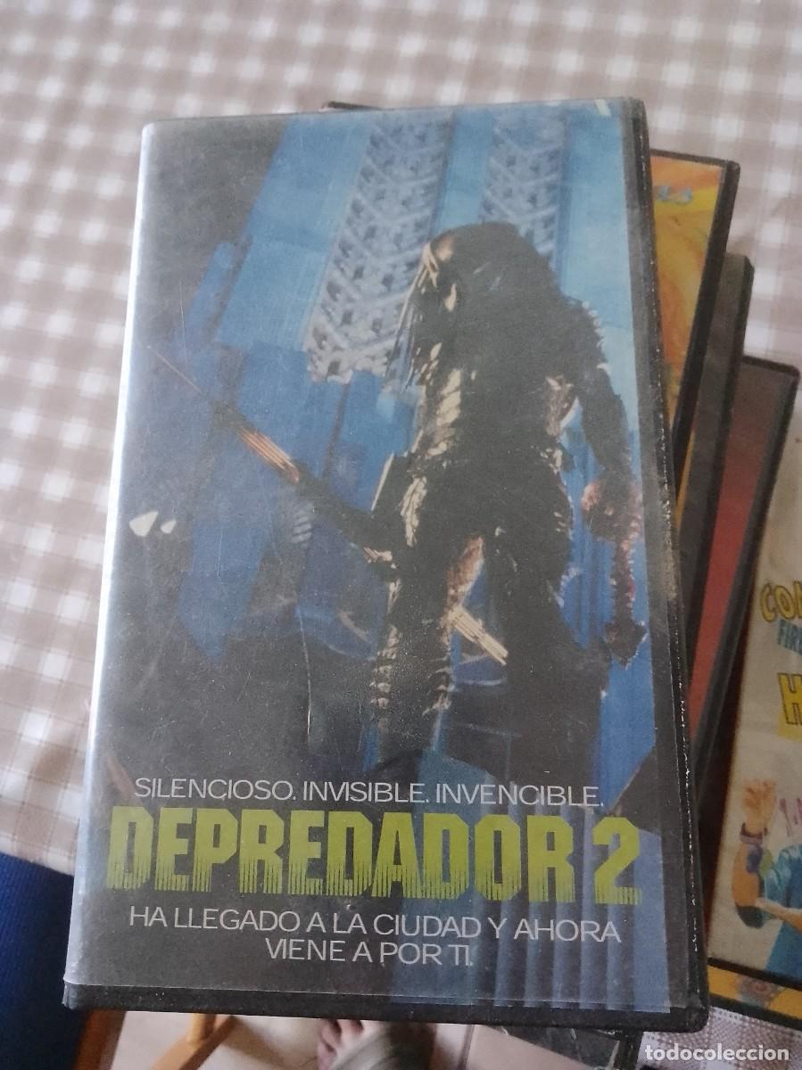 Cine: Depredador 2 vhs caja peque&ntilde;a