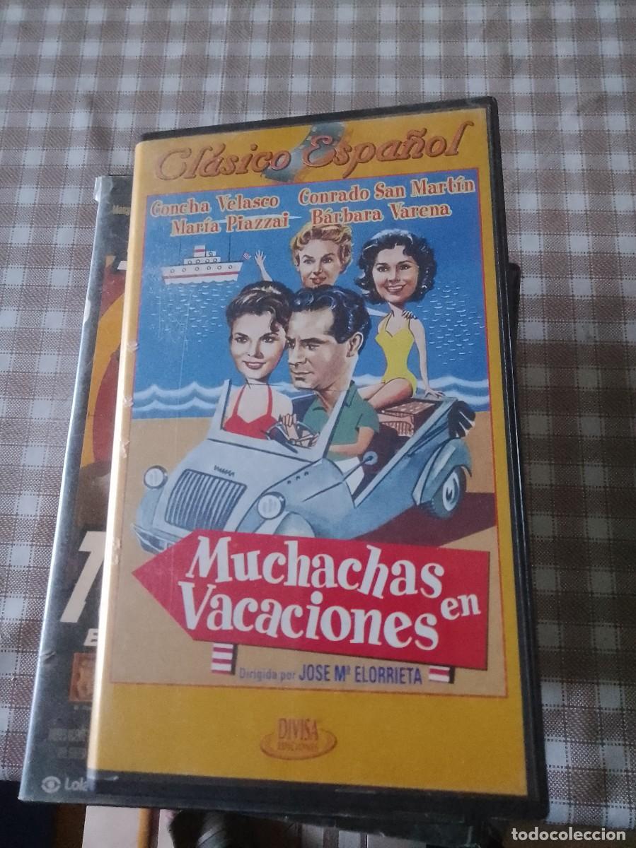 Cine: Muchas en vacaciones vhs