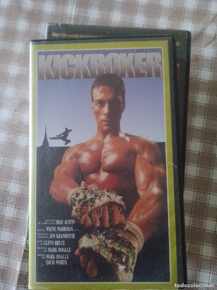 Cine: Kickboxer vhs van Damme vhs