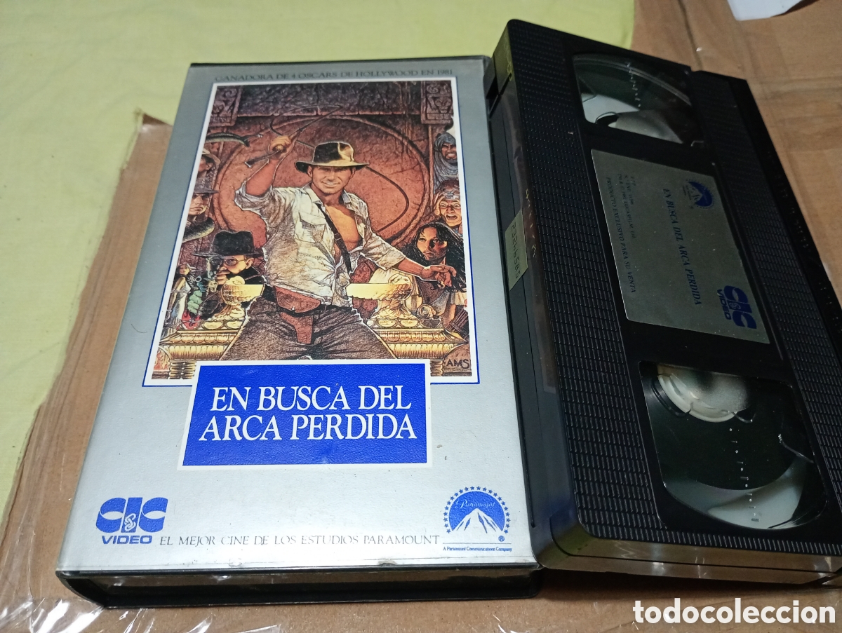 Cine: En busca del arca perdida VHS
