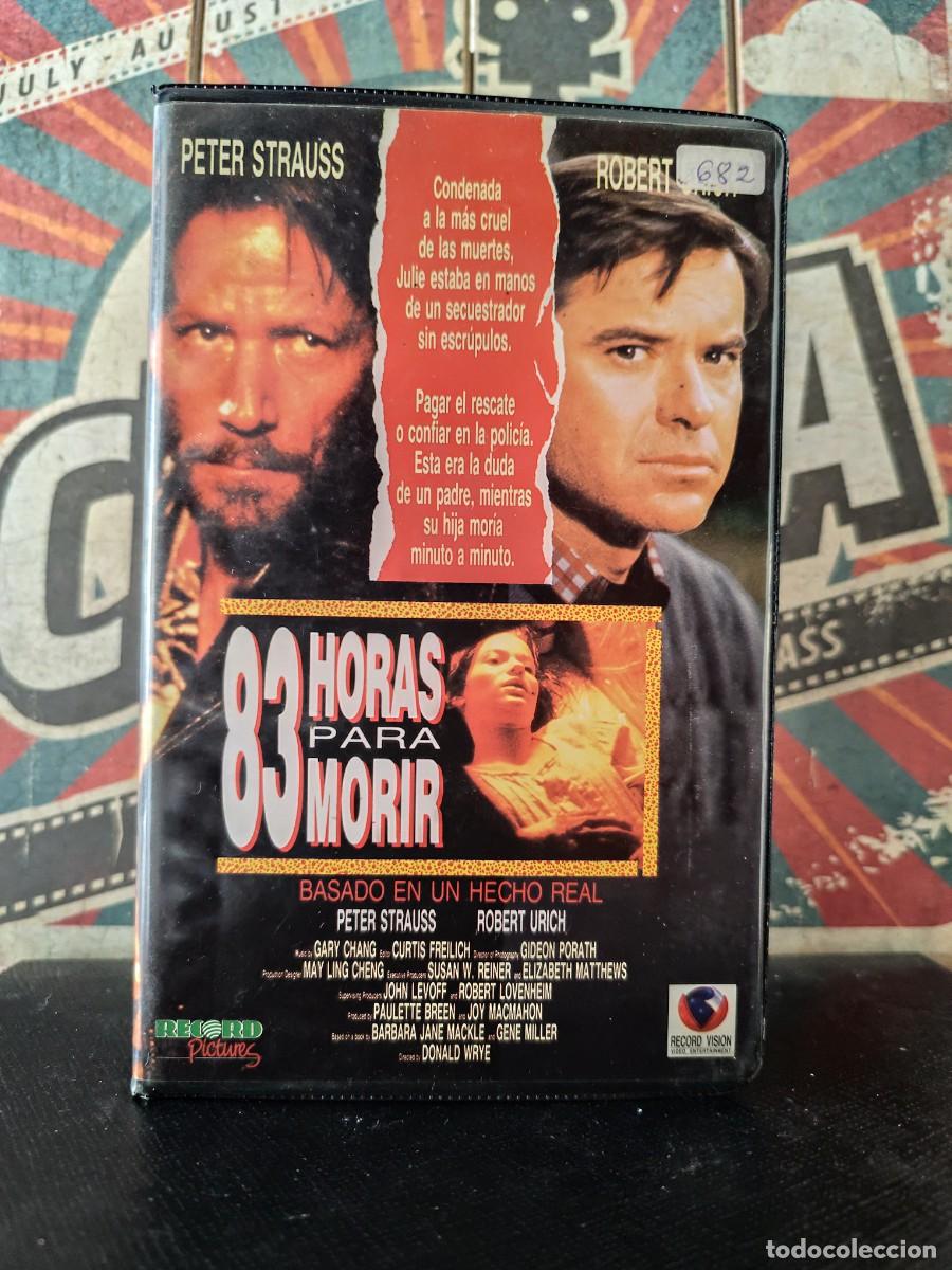 Cine: BF 10 VHS CG 83 horas para morir - Peter Strauss, Robert Urich