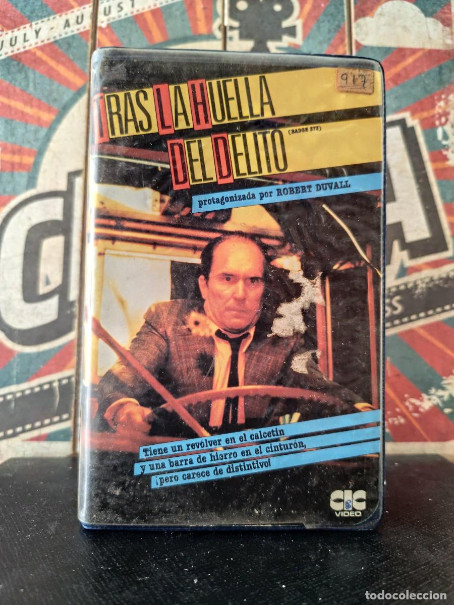 Cine: BF 10 VHS CG Tras la huella del delito - Robert Duvall