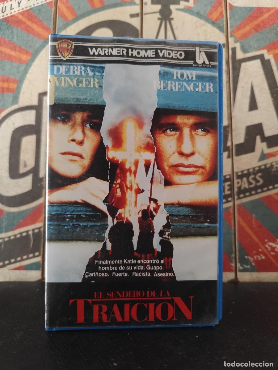 Cine: LF 62 VHS CP El sendero de la traici&oacute;n - Debra Winger, Tom Berenger