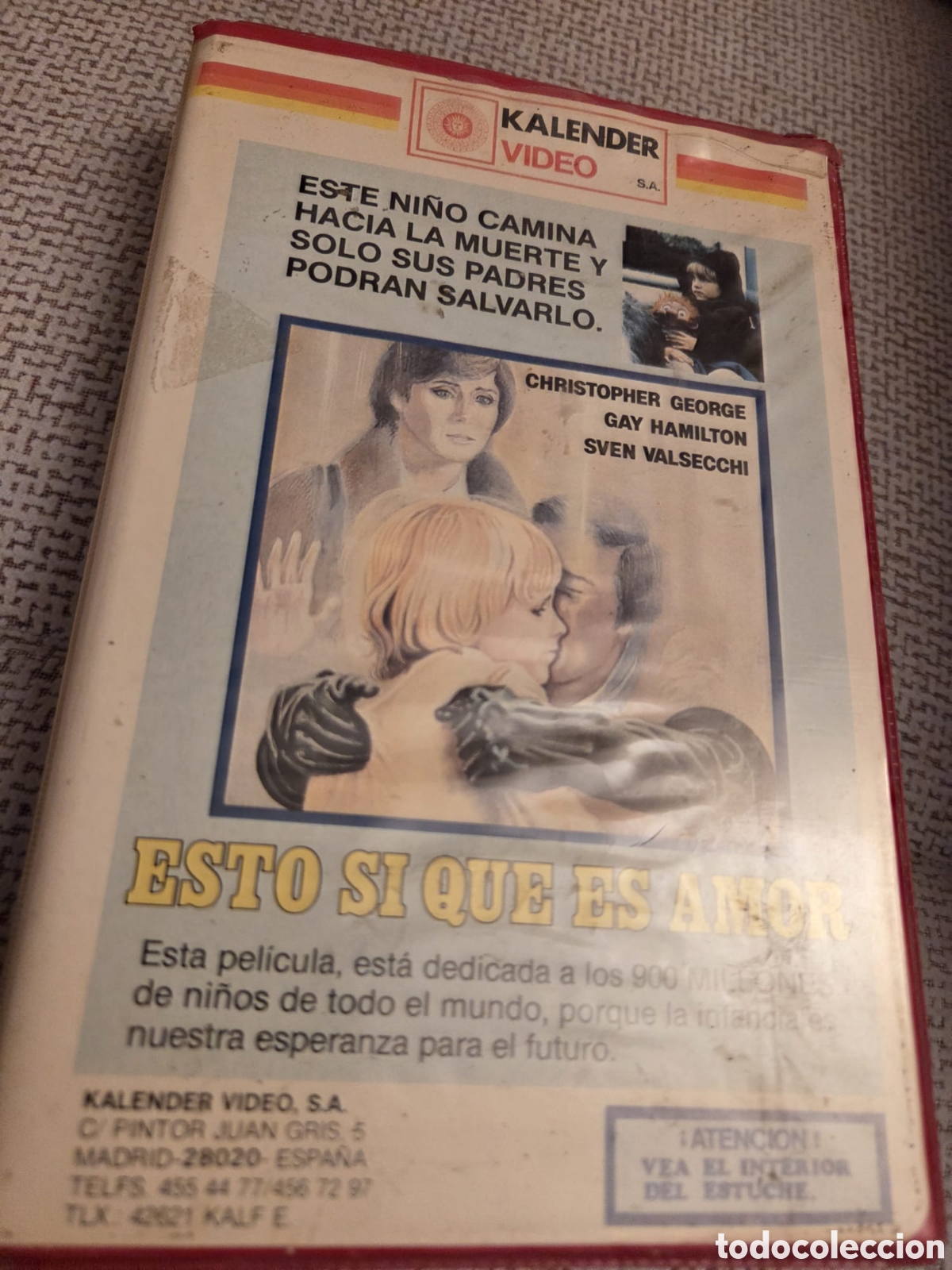 Cine: VHS ESTO SI QUE ES AMOR ( 1984 ) 1a Edici&oacute;n de Videoclub