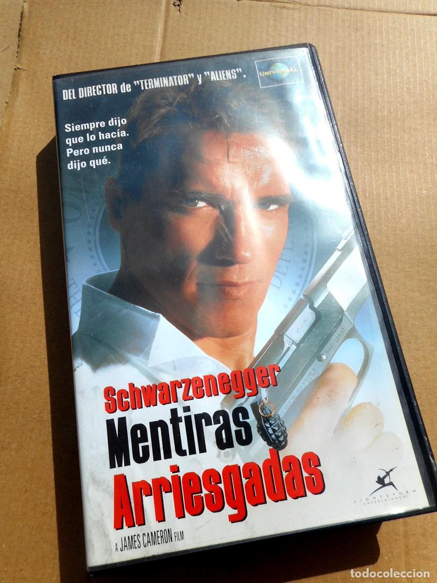 Cine: MENTIRAS ARRIESGADAS (VHS) ARNOLD SCHWARZENEGGER