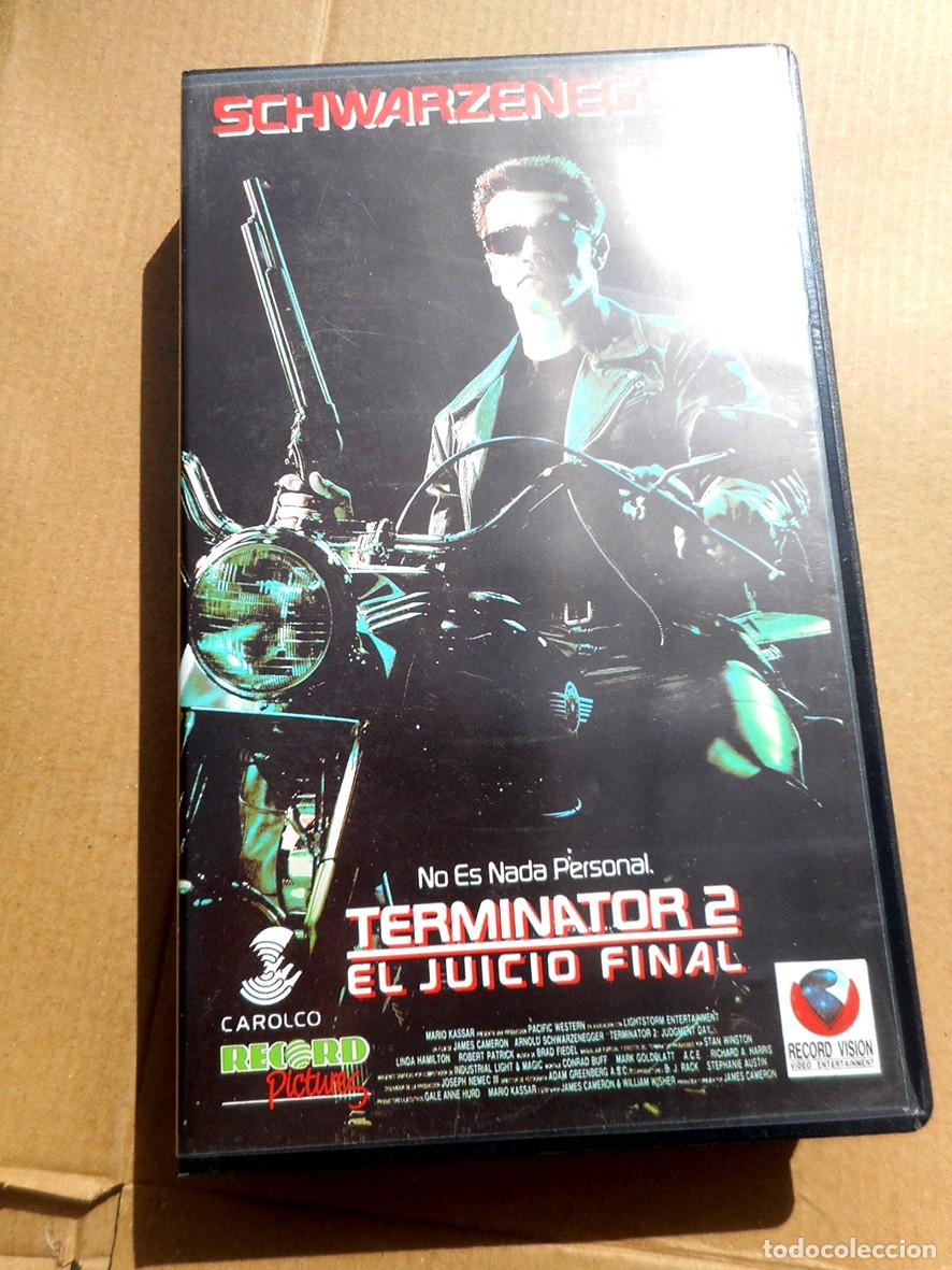 Cine: TERMINATOR 2 EL JUICIO FINAL (VHS) ARNOLD SCHWARZENEGGER