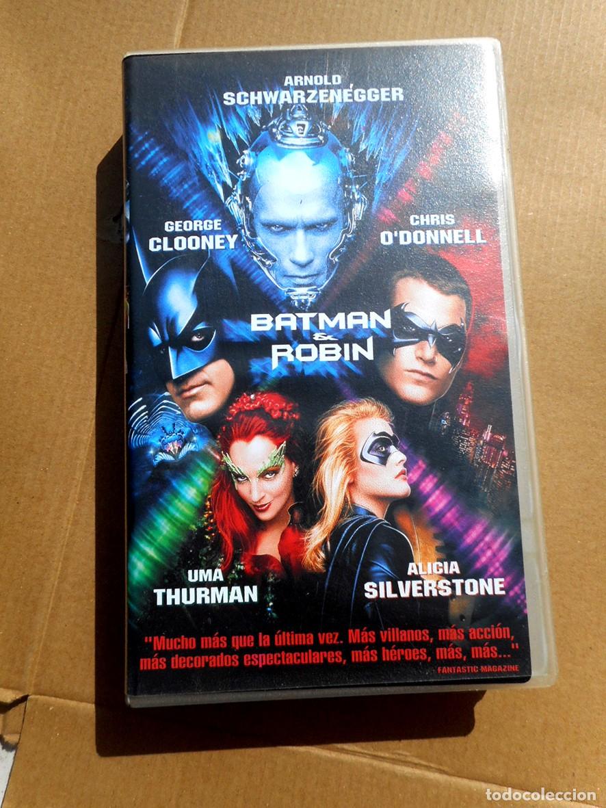 Cine: BATMAN & ROBIN (VHS) ARNOLD SCHWARZENEGGER