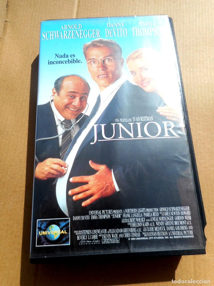 Cine: JUNIOR (VHS) ARNOLD SCHWARZENEGGER