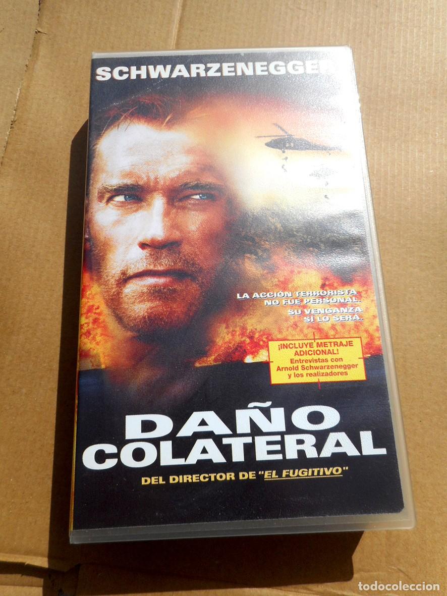 Cine: DA&Ntilde;O COLATERAL (VHS) ARNOLD SCHWARZENEGGER