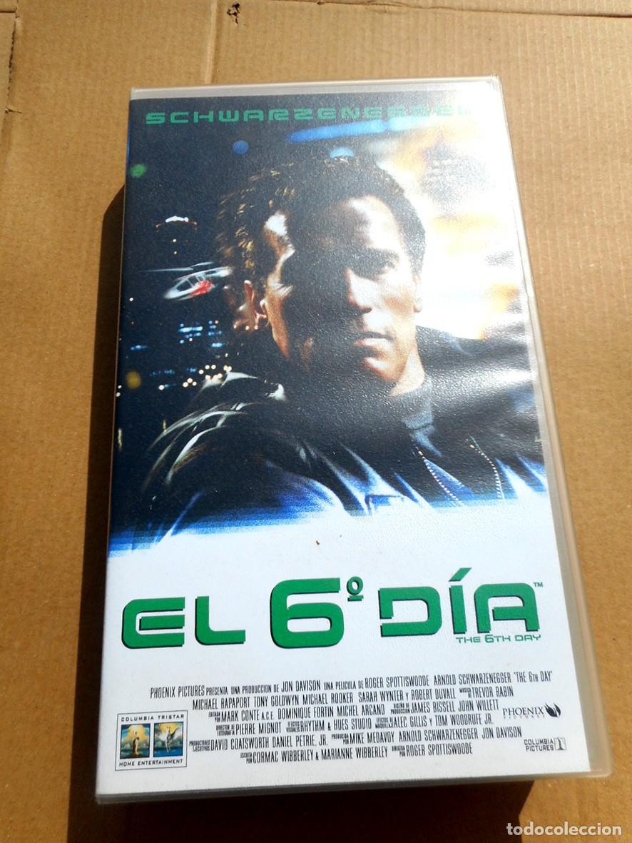 Cine: EL SEXTO D&Iacute;A (VHS) ARNOLD SCHWARZENEGGER