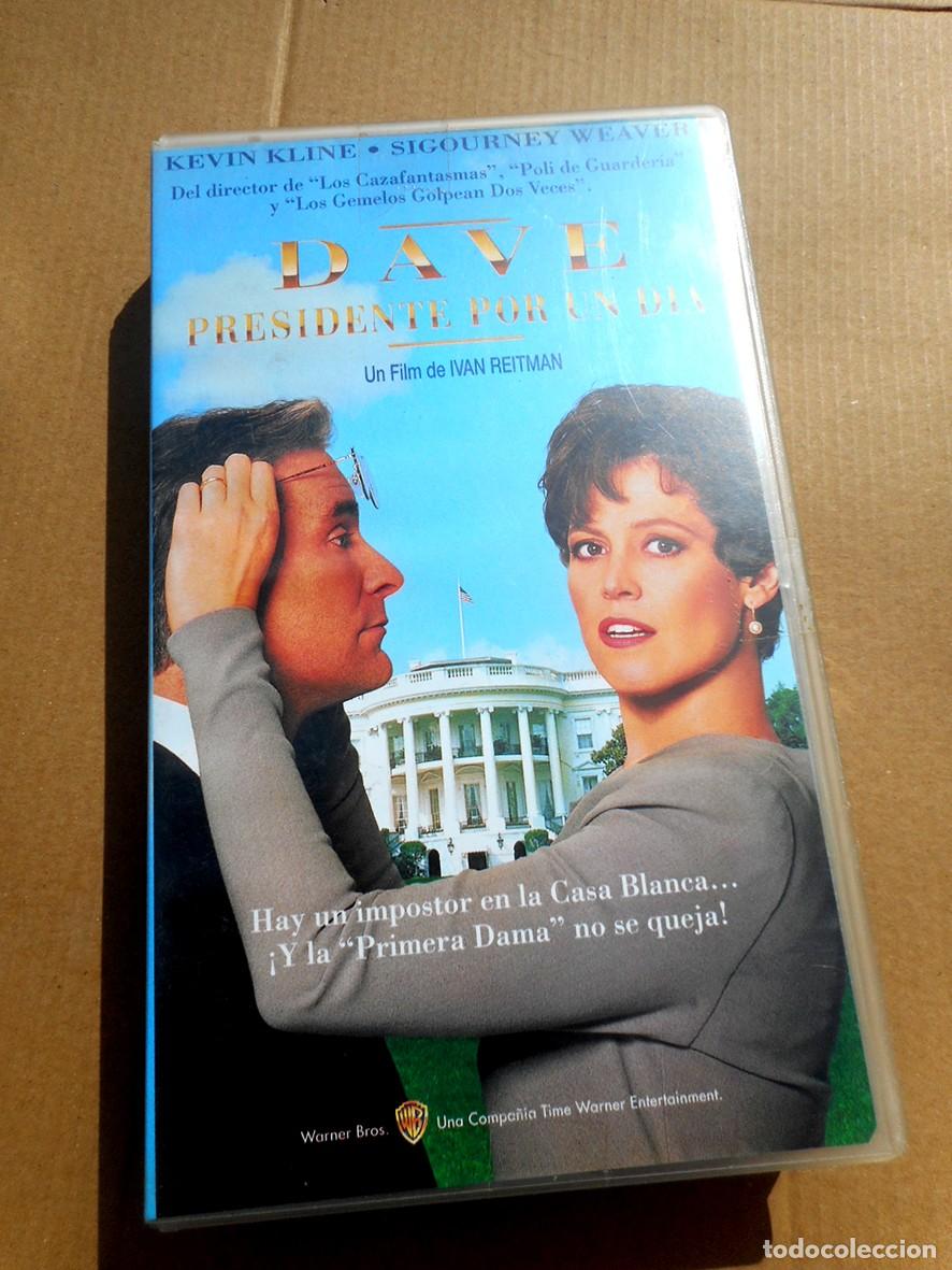 Cine: DAVE PRESIDENTE POR UN D&Iacute;A (VHS) KEVIN KLINE - SIGOURNEY WEAVER
