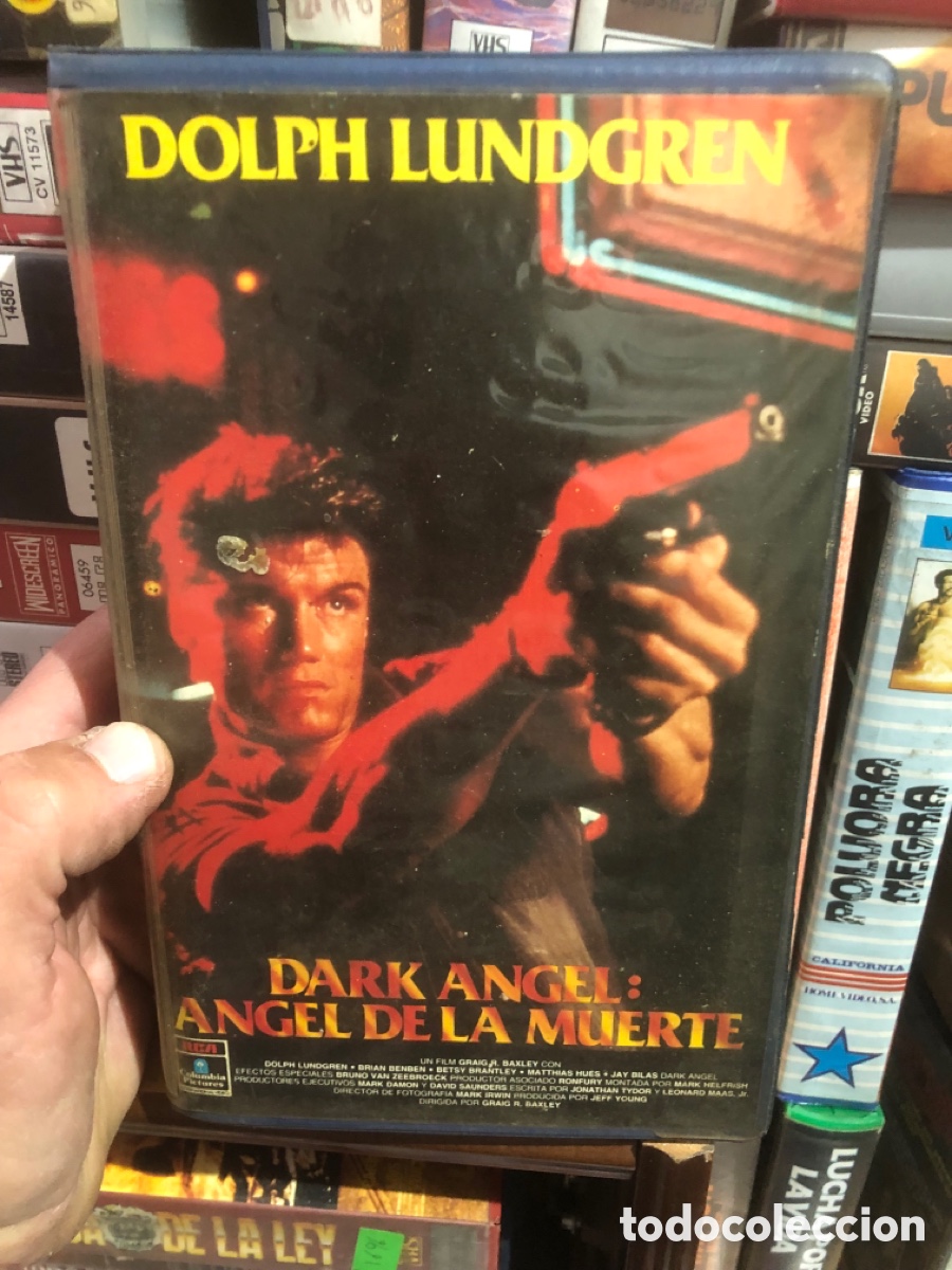 Cine: VHS V&Iacute;DEO CLUB DARK &Aacute;NGEL DE LA MUERTE