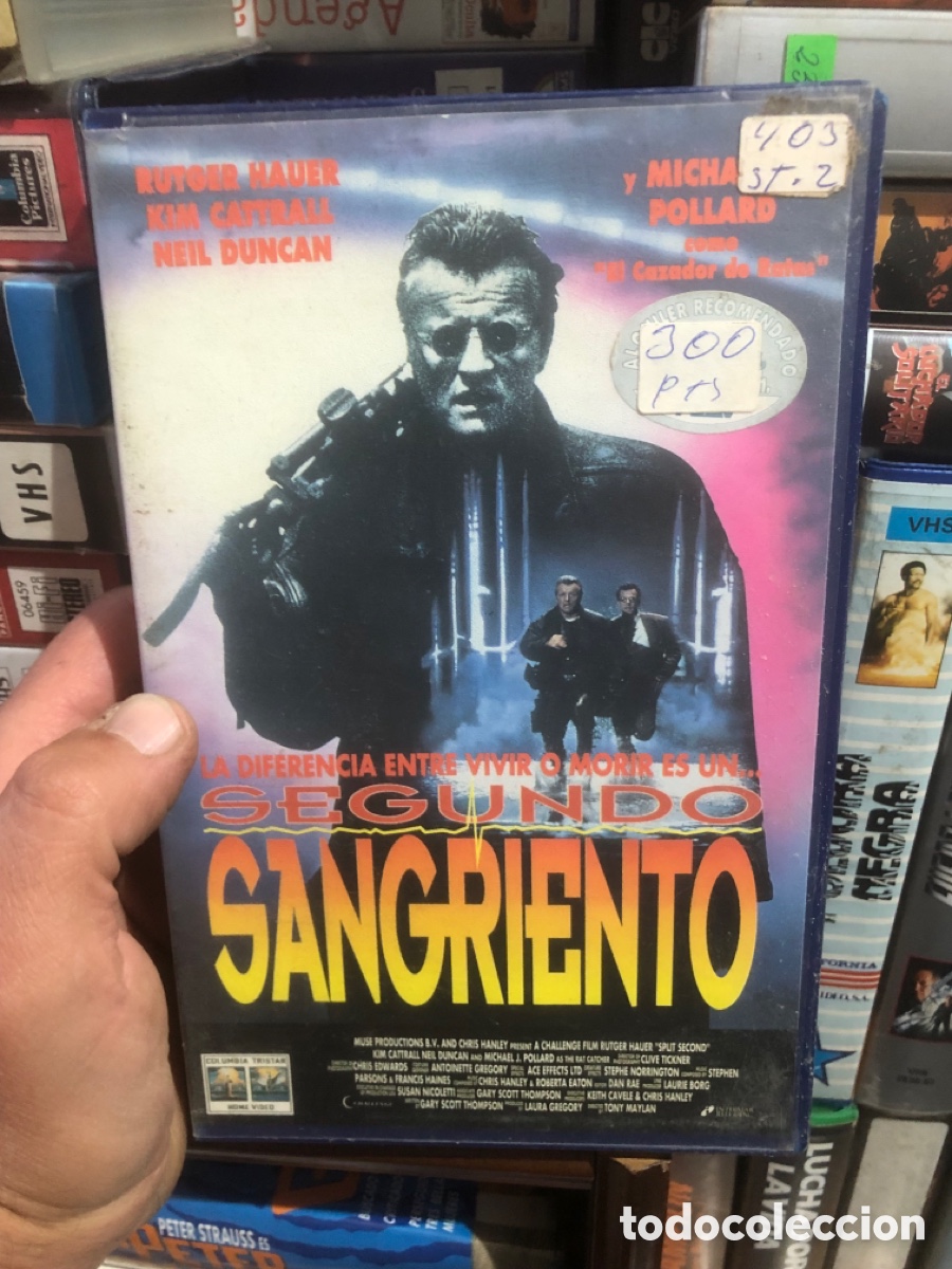 Cine: VHS V&Iacute;DEO CLUB SEGUNDO SANGRIENTO