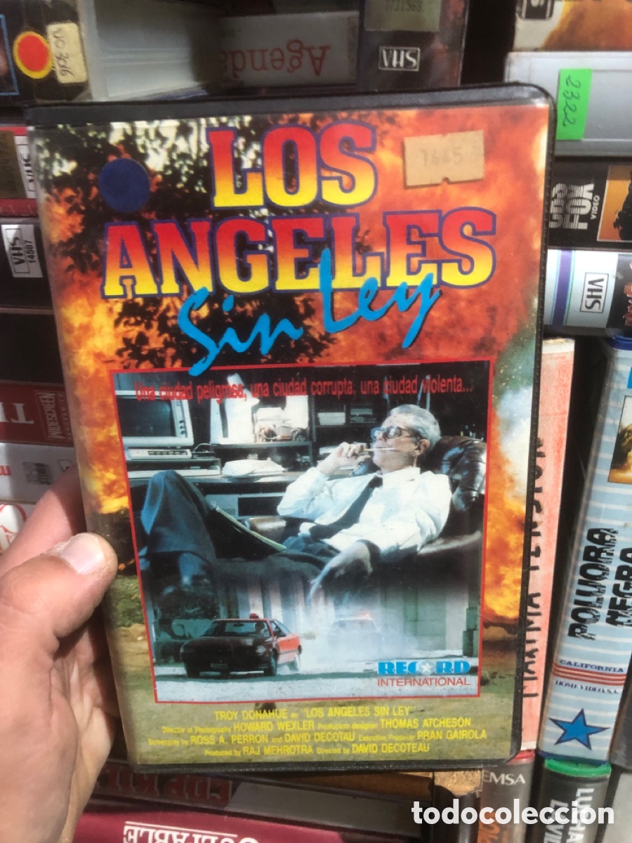 Cine: VHS V&Iacute;DEO CLUB LOS &Aacute;NGELES SIN LEY