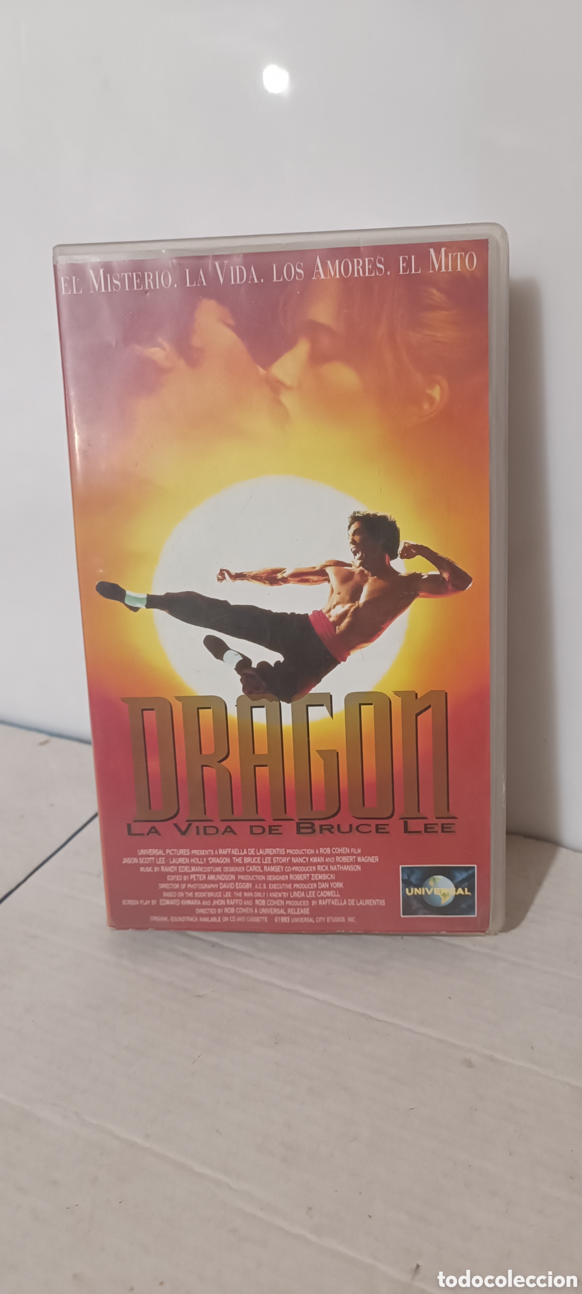 Cine: VHS - Drag&oacute;n La vida de Bruce Lee a&ntilde;o 1994