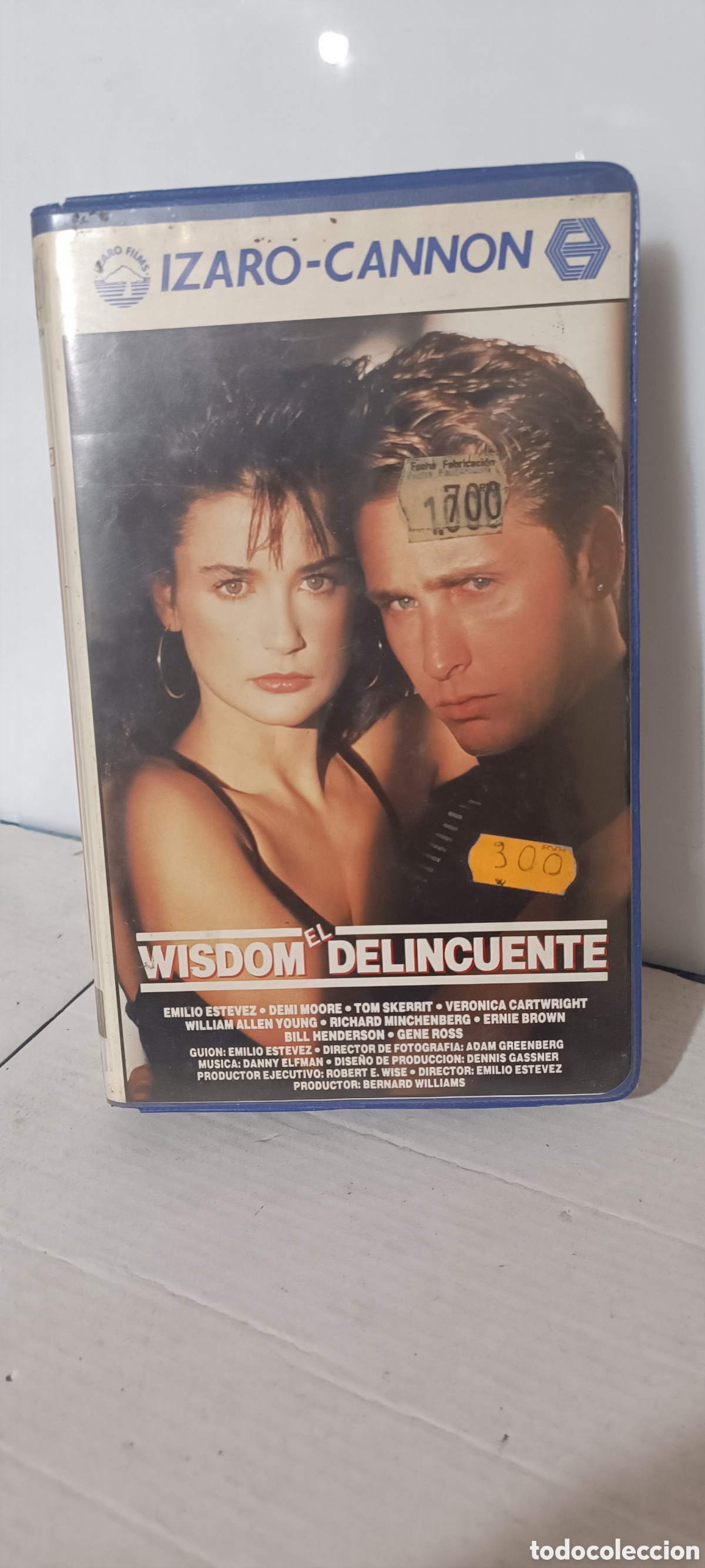 Cine: VHS - Visdom El Delincuente, Emilio Esteve-Demi Moore a&ntilde;o 1988