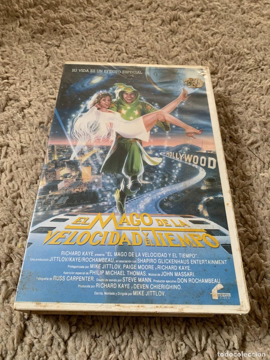 Cine: VHS. EL MAGO DE LA VELOCIDAD Y EL TIEMPO. A&Ntilde;O 1989. ESTUCHE GRANDE.