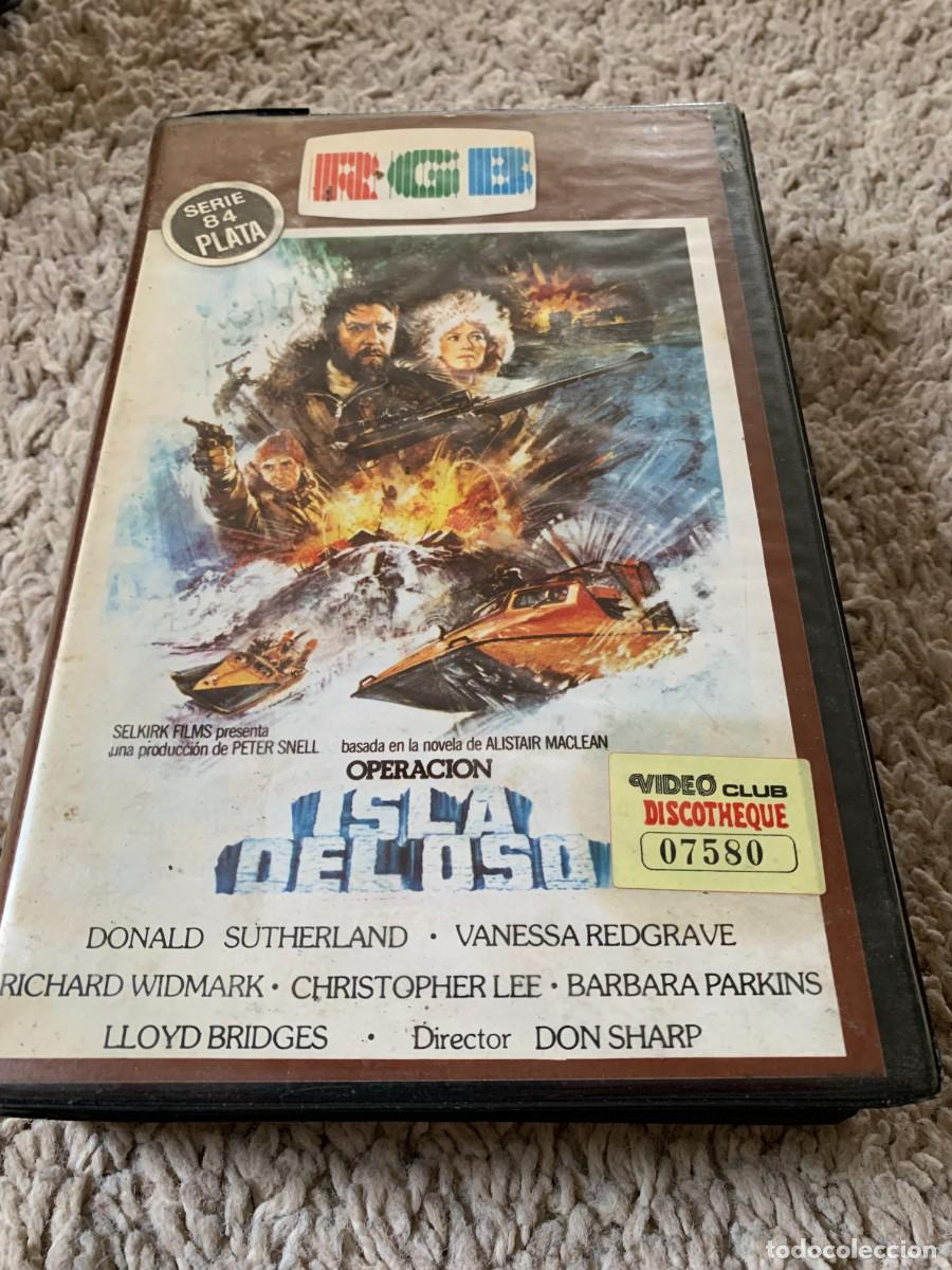 Cine: VHS. OPERACION ISLA DEL OSO. ESTUCHE GRANDE