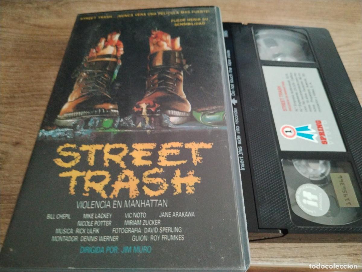 Cine: VHS - STREET TRASH - 172