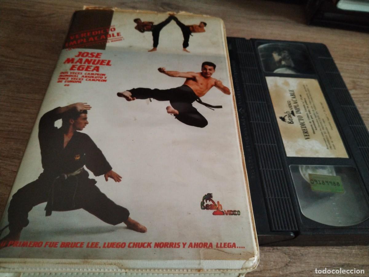 Cine: VHS - VEREDICTO IMPLACABLE - 185