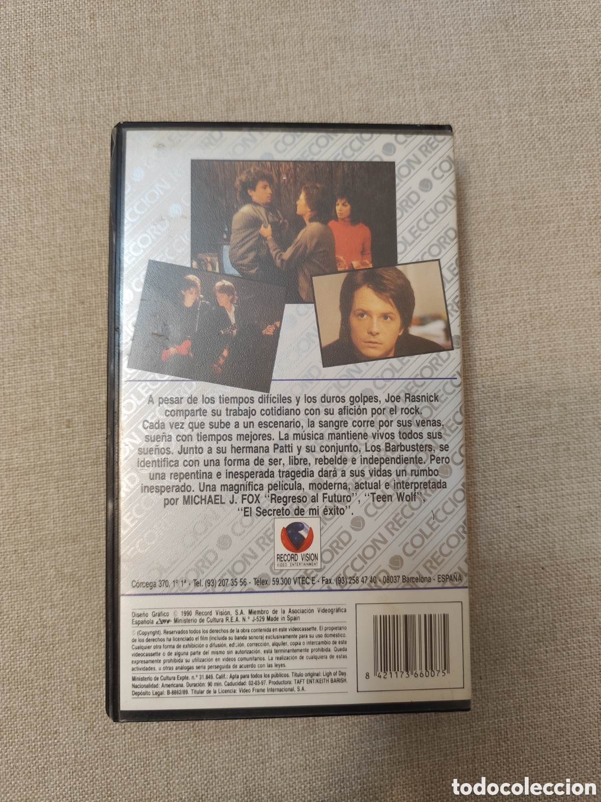 Cine: VHS &rdquo;Rock Star&rdquo; - Michael J. Fox - Foto 2