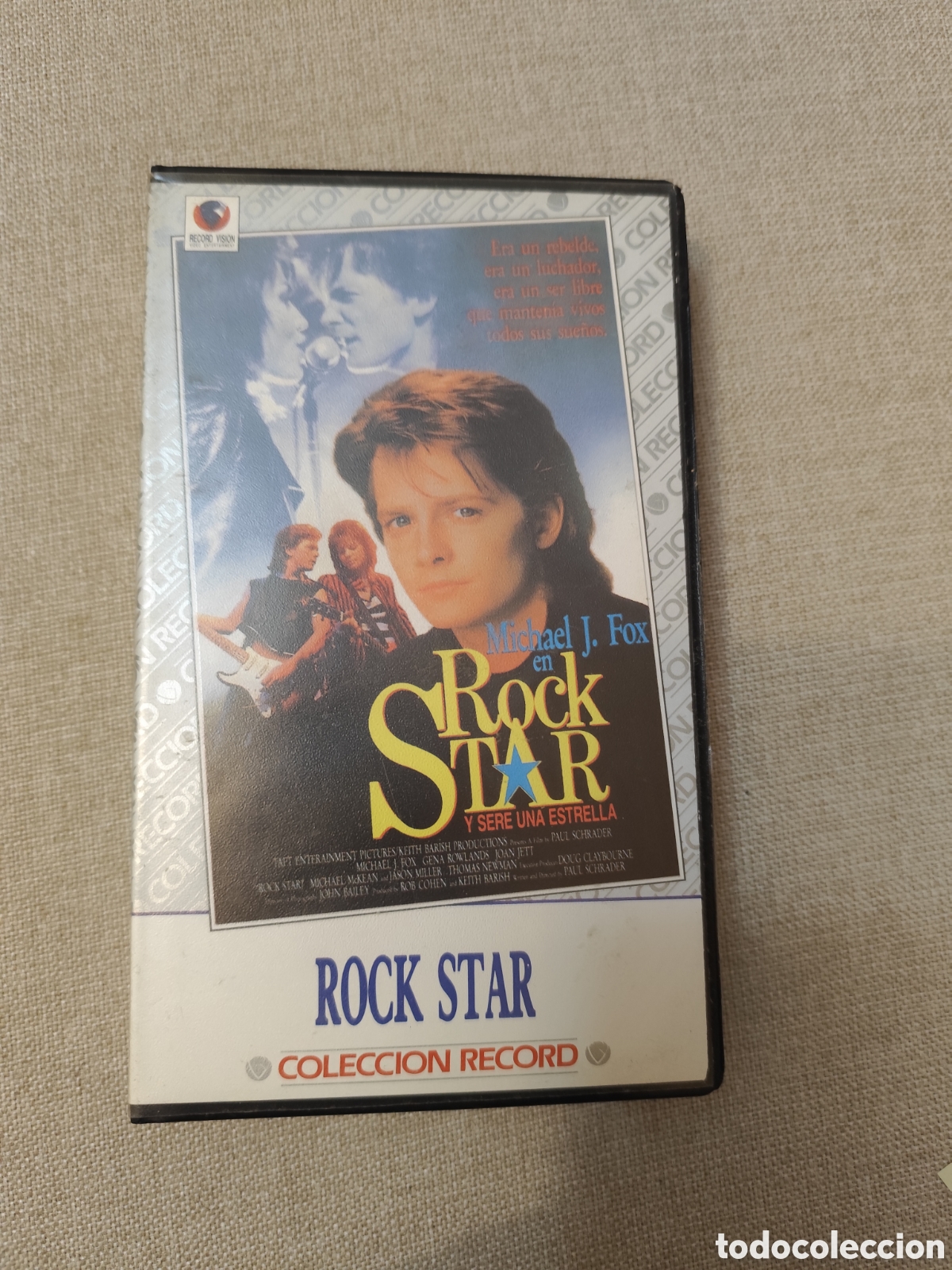 Cine: VHS &rdquo;Rock Star&rdquo; - Michael J. Fox - Foto 1