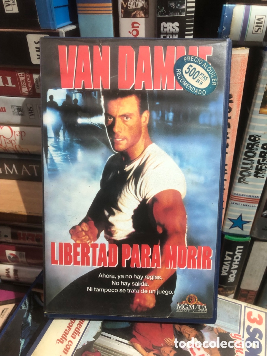 Cine: VHS V&Iacute;DEO CLUB LIBERTAD PARA MORIR