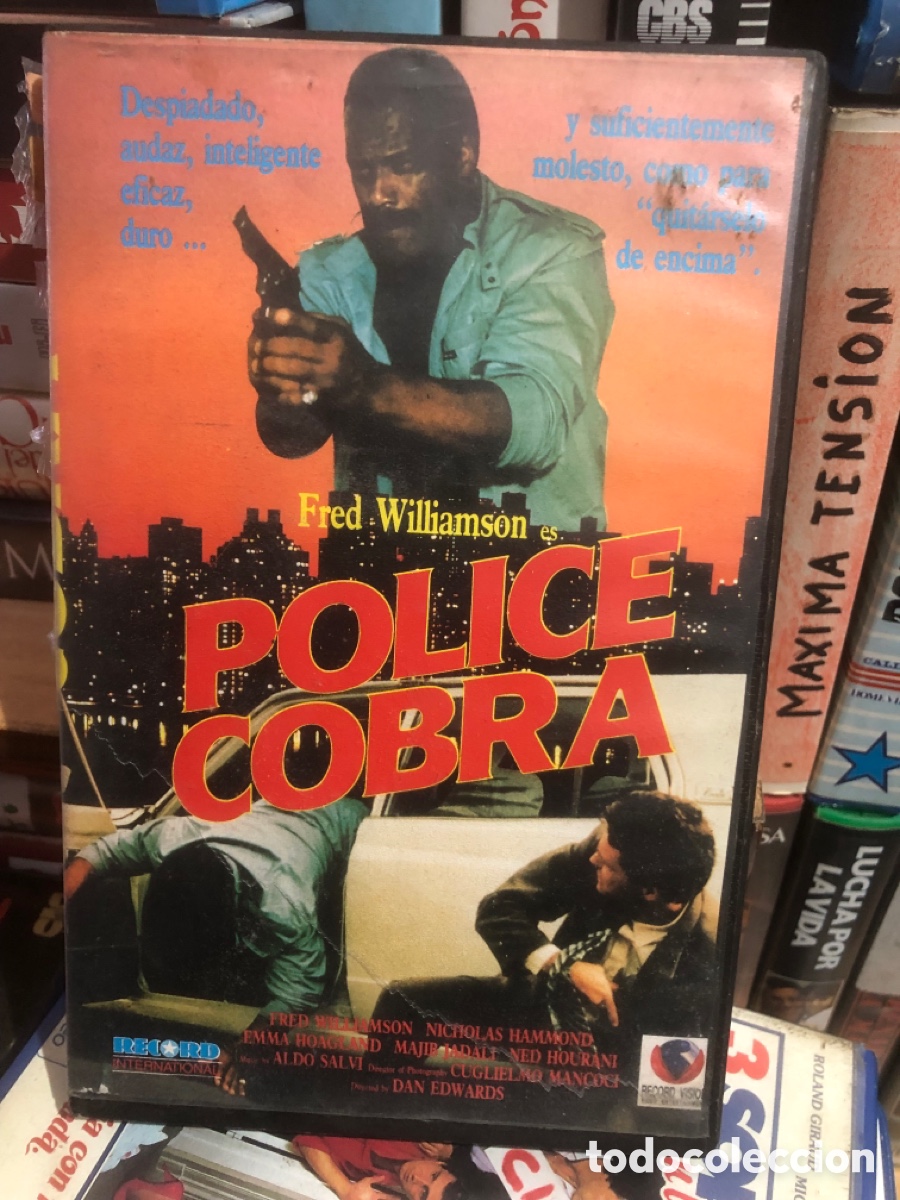 Cine: VHS V&Iacute;DEO CLUB POLICE COBRA