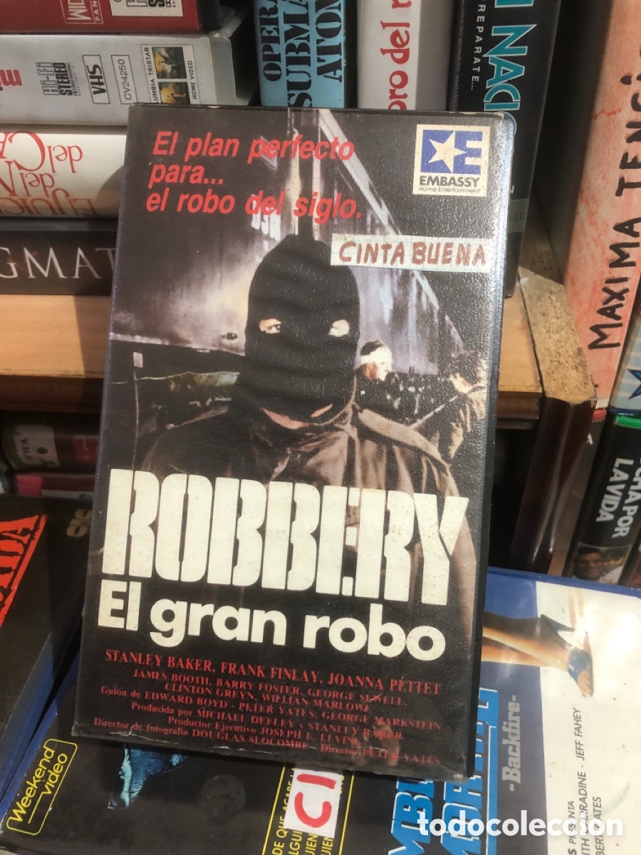 Cine: VHS V&Iacute;DEO CLUB ROBBERY EL GRAN ROBO