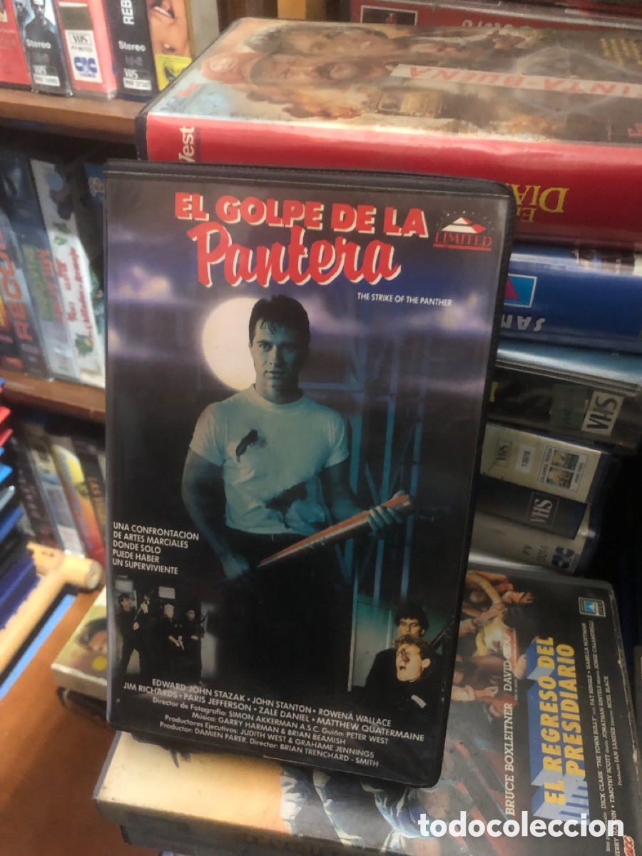 Cine: VHS V&Iacute;DEO CLUB EL GOLPE DE LA PANTERA