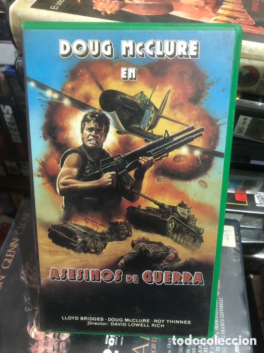 Cine: VHS V&Iacute;DEO CLUB ASESINOS DE GUERRA