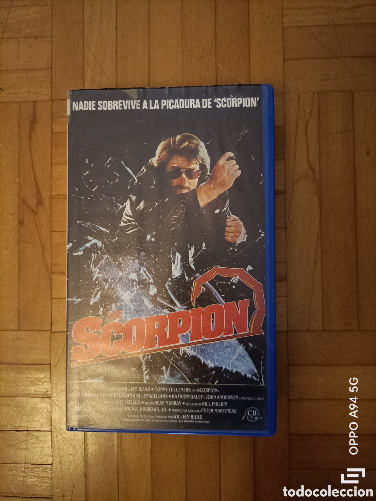 Cine: VHS The Scorpion | Acci&oacute;n / Artes Marciales 1986 | Tonny Tulleners | Edici&oacute;n CB Films