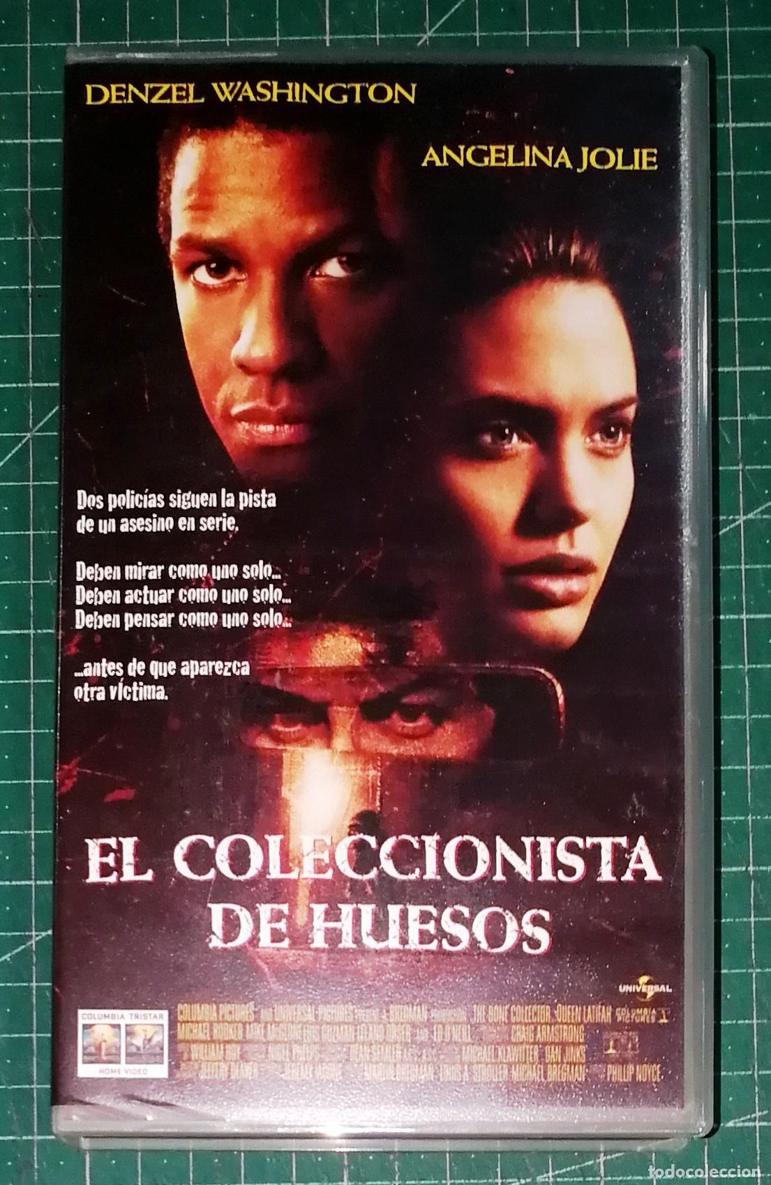 Cine: VHS. EL COLECCIONISTA DE HUESOS / Dir.: Phillip Noyce ; Int.: Denzel Washington, Angelina Jolie