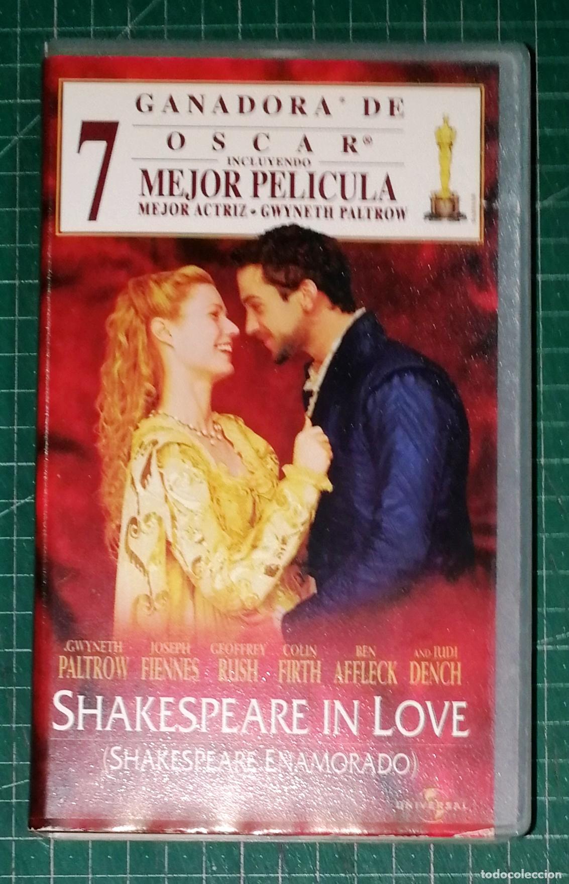 Cine: VHS. SHAKESPEARE IN LOVE = (Shakespeare enamorado) / Dir.: John Madden ; Int.: Gwyneth Paltrow, Jose