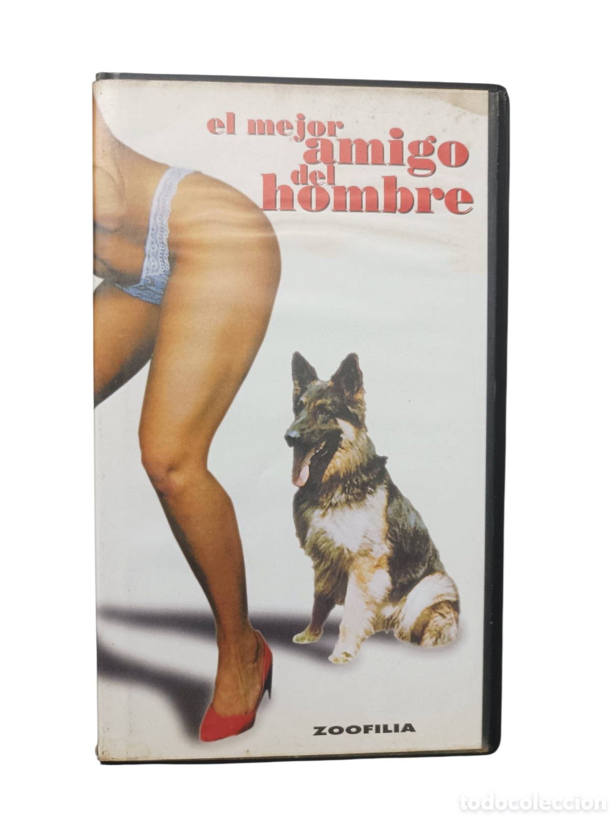 Cine: Pel&iacute;cula video Vhs - EL MEJOR AMIGO DEL HOMBRE - categor&iacute;a Zoofilia / Bizarre. (S&oacute;lo para adultos)